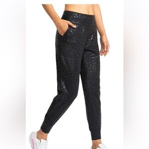 NWOT Soothfeel Women's Joggers with Zipper Pockets High Waisted Athletic S